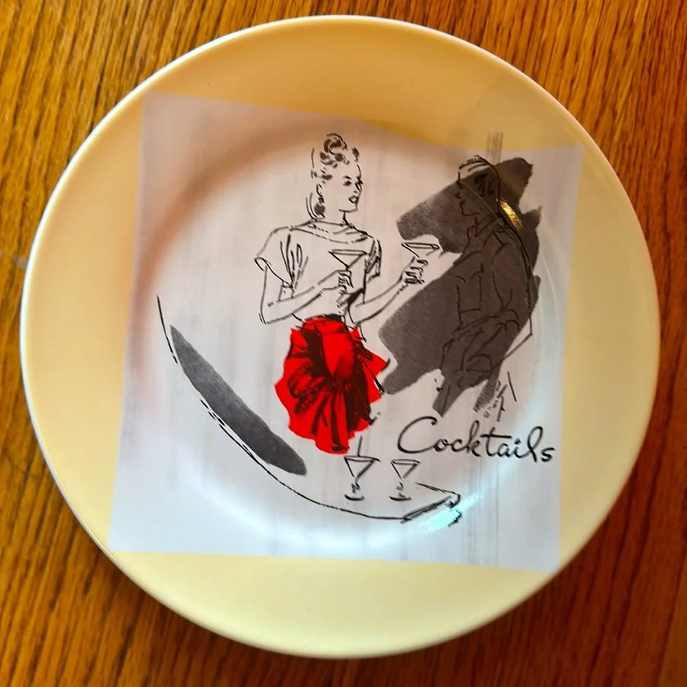 Rosanna Entertaining Women Set of 4 Plates
